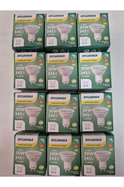 Sylvania GU10 2700K LED ( 12 ADET )