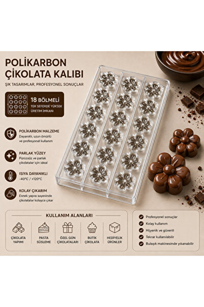 pratikpastacılık Ps Series Polycarbonate Chocolate Mold