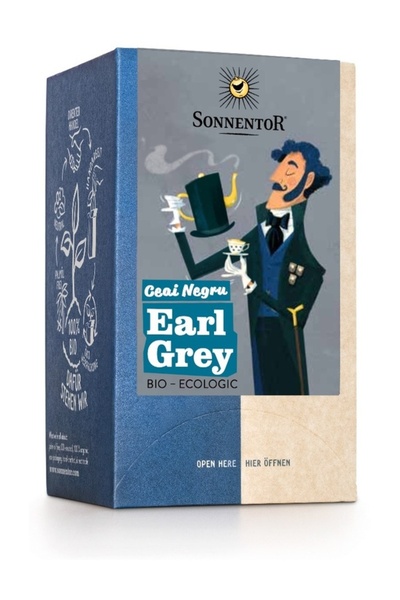 Sonnentor Earl Grey black tea 18 bags