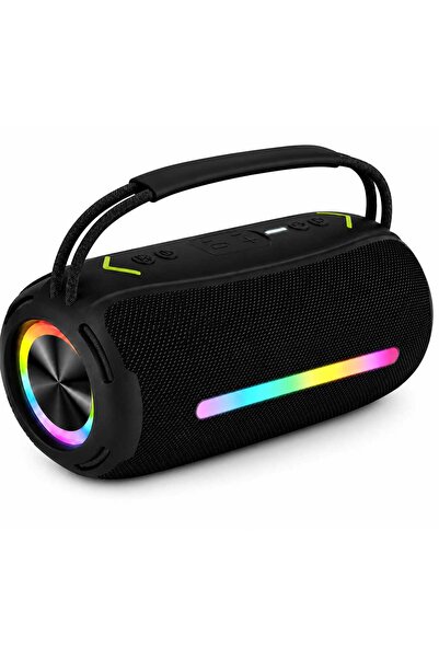 DmarQa Portable Bluetooth Speaker with RGB Lights, 15000mAh Battery, Deep Bas...