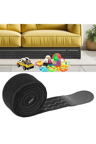 Generic 156" x 3" Under Couch Blocker for Kids & Pets, Adjustable Long Elasti...