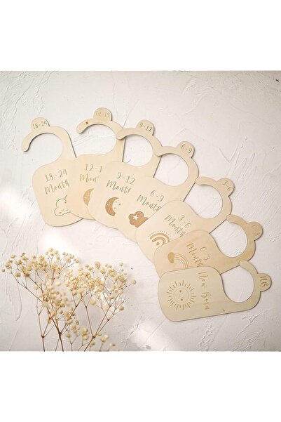 Generic Bukela Baby Closet Dividers for Clothes Organizer Beautiful Wooden Si...
