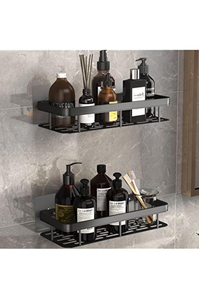 Generic Shower Caddy Shelf, No Drilling Self Adhesive Rustproof Organizer, Al...