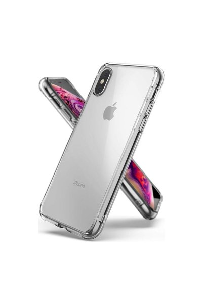 HANPORIUM حافظة سيليكون متوافقة مع هاتف Apple iPhone X - غطاء مرن بلون باستيل...