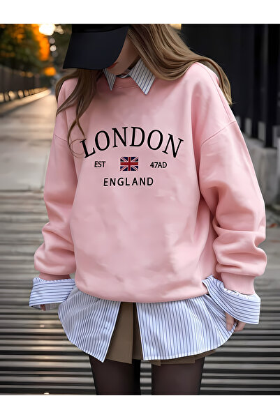 New Shine London Printed Women's Sweatshirt