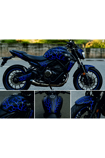 Birim Matbaa Motorcycle Outdoor Tree Pattern Auto Sticker (25X18 cm)