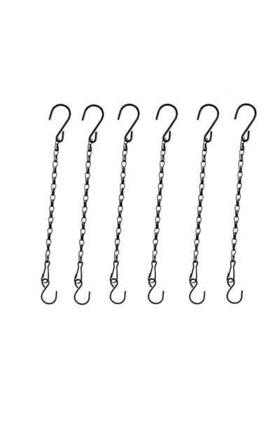 Generic 11 Inch Black Heavy Duty Hanging Chain 6PCS, Durable Metal Chain Kits...