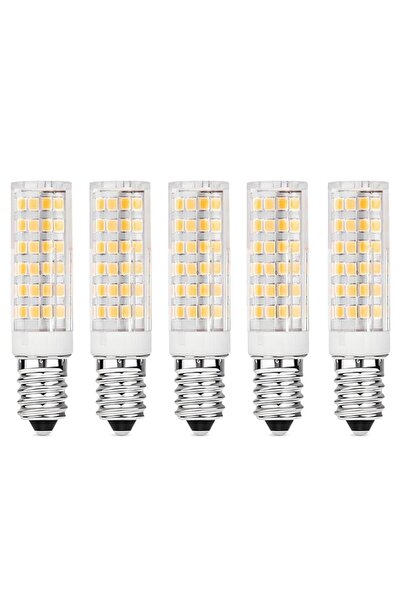 Generic E14 LED Light Bulb 7W (70W Halogen Equivalent), Warm White 3000K, 700...