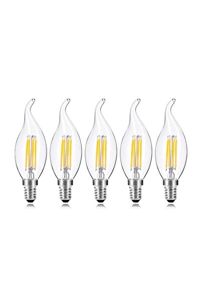 Generic E14 Led Bulb, E14 Flame Tip LED Filament Candle Light Bulb, 40w Incan...