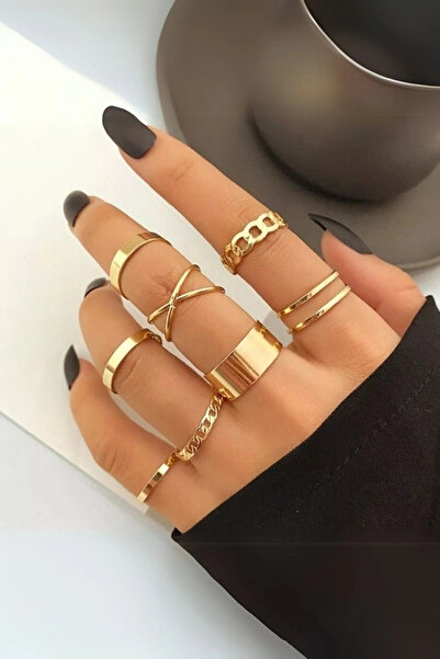 online kapsulavm avm alışveriş Adjustable 10 Ring Set Good Quality