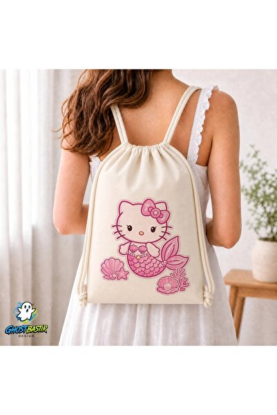 Ghostbastır Design Hello Kitty platnena torba sa vezicom C114
