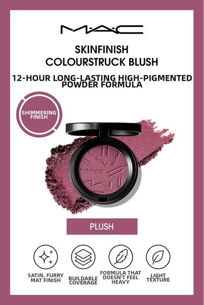 M.A.C Skinfinish Colourstruck Blush 12 Hour Long-Lasting, Highly Pigmented Po...