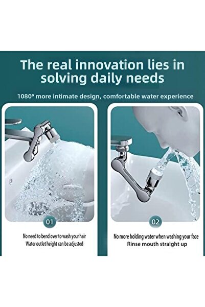 Yıldızan Terra Organik Da by Faucet Aerator, 1080 °   Rotating Extender Aerat...