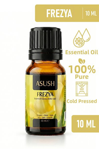 ASUSH زيت الفريزيا العطري 10 مل - عطر زهري أنيق ودائم للبيئة المحيطة