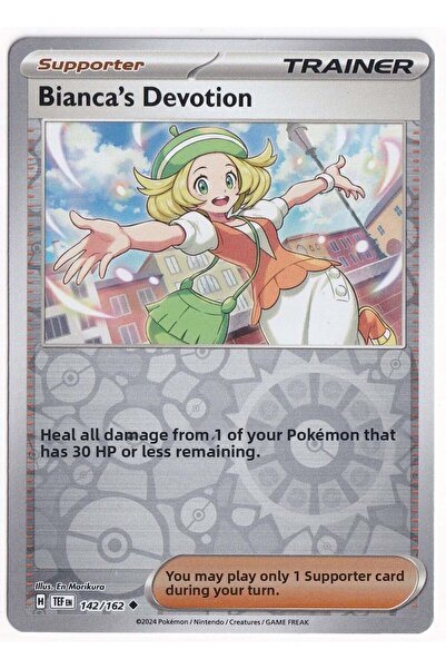 Pokemon Bianca's Devotion [Reverse Holo] 142/162 - Temporal Forces - Card (Mint)