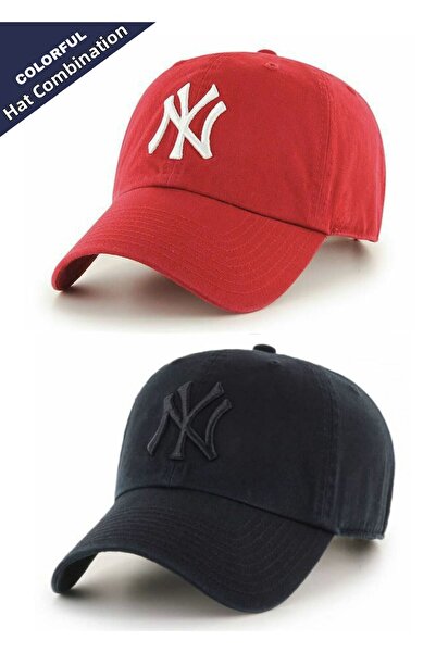 GYES Embroidered Hat Set of 2, Adjustable with Velcro on the Back