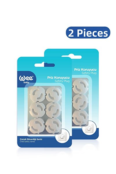 Wee Baby Socket Protector Set of 6 – Baby Child Safety Socket Cover (6X2= 12 ...
