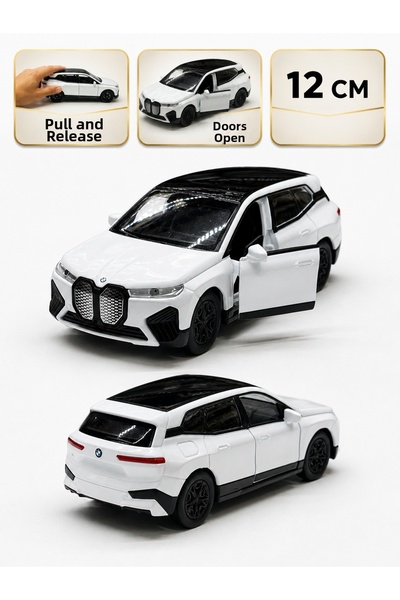 SCOWETTO 1:36 Scale Bmw 330I Metal Model Car White