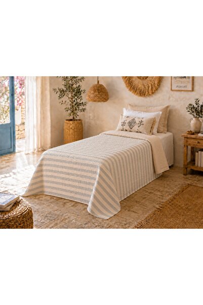 Sabia Daily 100% Cotton Muslin Pique 4 Layer Single Pique 170X220 cm