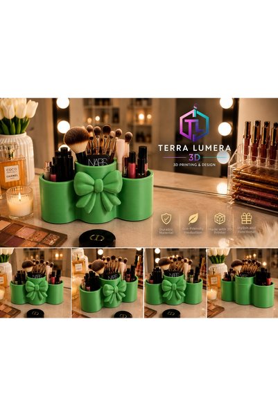 TERRA LUMERA 3D Bowknot Makeup Organizer