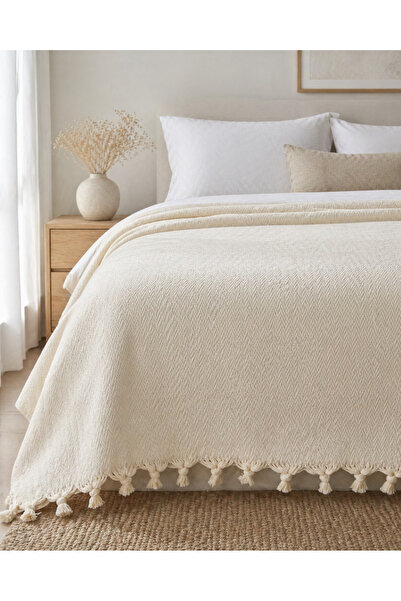 TECHTACT 100% Natural Cotton Double Pique 200X240 Cm, Soft Textured, Lightwei...