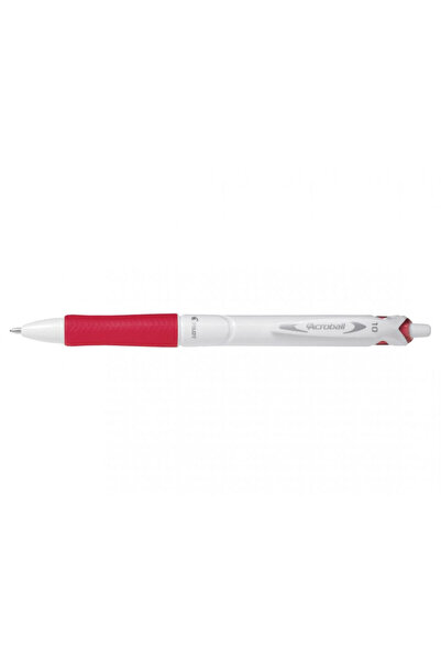 Pilot Pix cu bilă Acroball Pure White 1.0 mm, roșu