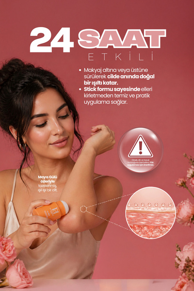 Bossforskiy Aura Yoğun Nemlendirici Bakım Stick – El, Dirsek, Diz, Topuk ve Kuru Bölgeler İçin – Shea Butter, Badem Yağı, B5 & E Vitamini – 30 g