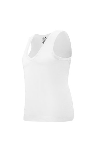 FASHION ACADEMY Men's Vest White 3 Pack