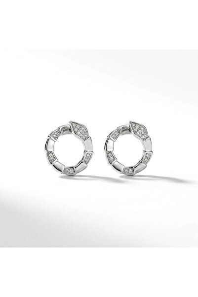 h&b design jewel أقراط الثعبان الصلب