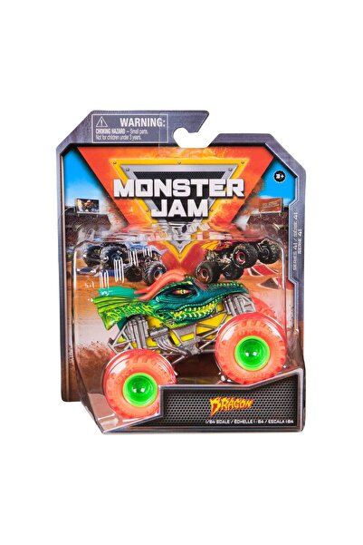Spin Masters MONSTER JAM MASINUTA METALICA DRAGON SCARA 1 LA 64