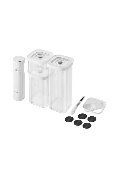 ZWILLING Fresh & Save Cube Vakum Başlangıç Seti 6 Parça Beyaz