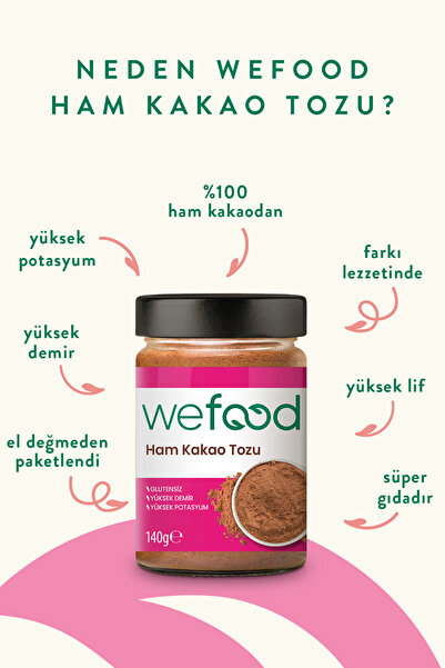 Wefood Ham Kakao Tozu 140 gr