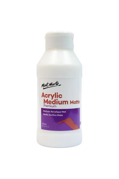 Mont Marte Akrilik Medium Matte Premium 250ml (Mat)