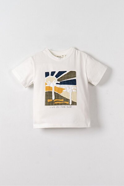 nk kids N&K Men's 41600-Sun T-Shirt 1/4