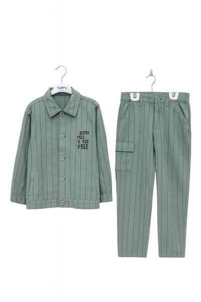 JNA Men's Stay True Striped 2-Piece Set Gk3209