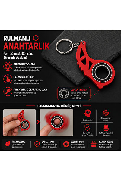 WLS studio Keyrambit Premium V3 Pro Anahtarlık & Özel Rulmanlı