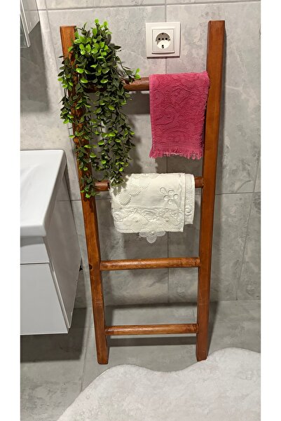 EŞSİZ MOBİLYA 1995 EŞSİZ MOBİLYA 120X40 Ahşap Battaniye Merdiveni, Ahşap Askı...
