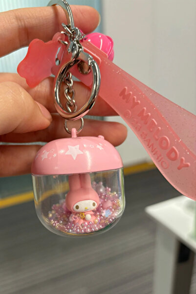 Miniso Sanrio Lisanslı My Melody Çiçek Perisi Serisi LED Işıklı Sallantılı Fi...