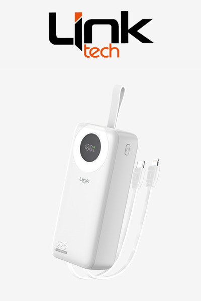 Linktech P223 Dijital Göstergeli 30.000 mAh 22.5W PD Hızlı Şarj Özellikli Pow...