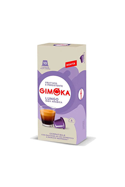 Gimoka 10 Capsule Lungo - Compatibile Nespresso
