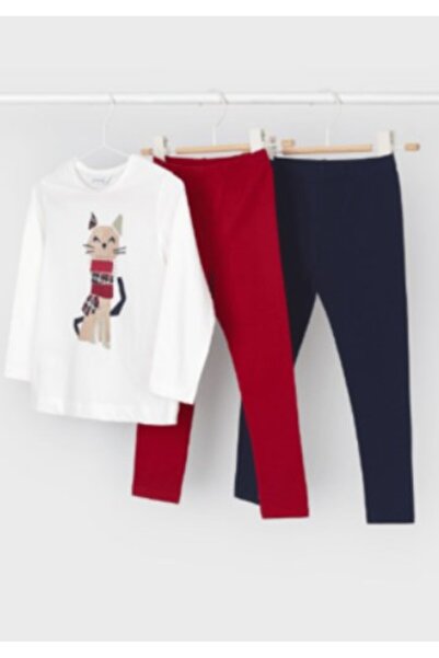 MAYORAL Kiz 4711 Kitten Print 3-Piece Set Gkm0017