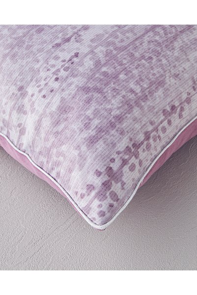 English Home Gage Digital Cushion Cover, Plum