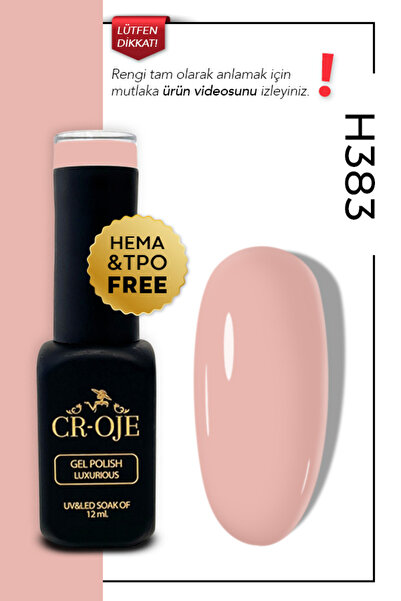 CROJE KALICI OJE Kalıcı Oje H383 (12 ML.)