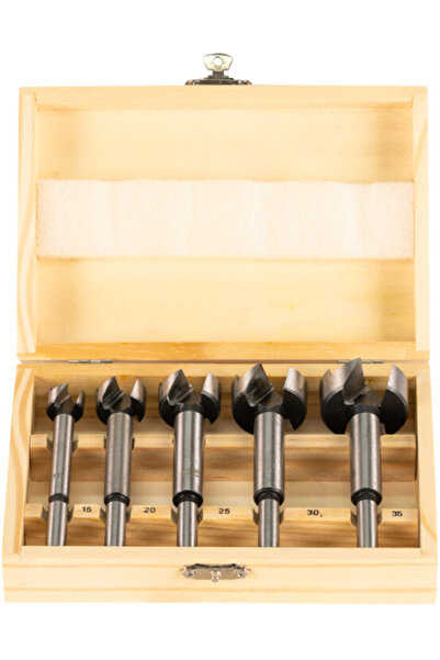 Evotools Freză pentru lemn 5 bucăți - Diametru freză 15-35 mm