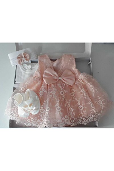 biyan collection Kız Bebek Mevlüt Takımı Gelinlik Abiye Elbise Bebek Doğum Ba...