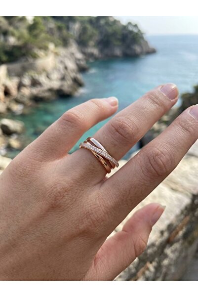 My Story Üçlü Band Gümüş Yüzük