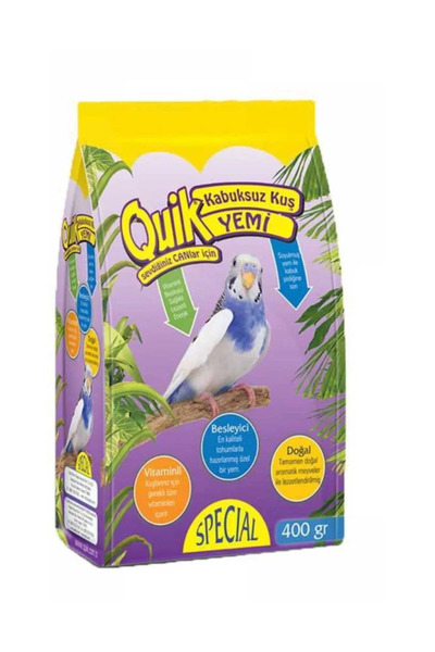 Quik Special Kabuksuz Kuş Yemi 400gr
