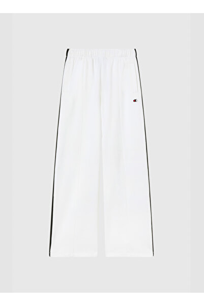 Champion 118597-WW001 Wide Leg Pants Beyaz Kadın Sweatpant