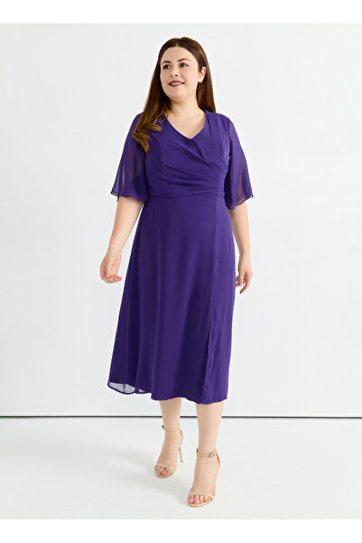 Selen Mor Kadın Elbise 26YSL7809