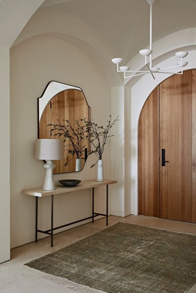 MKS Design 70x90 Duvar Dekor Aynası / Asimetrik Ayna / Konsol Aynası / Düzens...